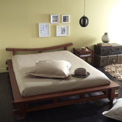 Read more about the article Need some exoticism ? Our Japon mahogany bed is made for you !