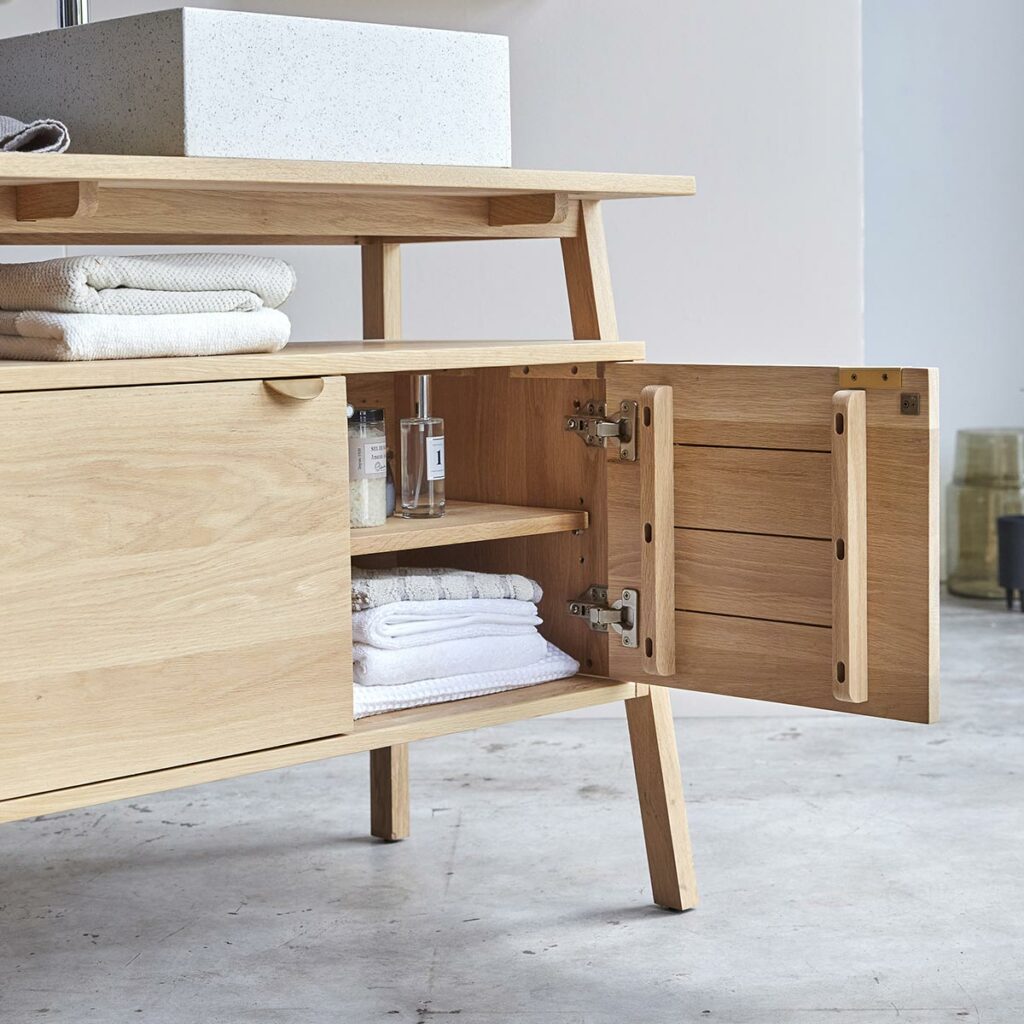 Pola, a collection of furniture made of solid, sustainable oak ...